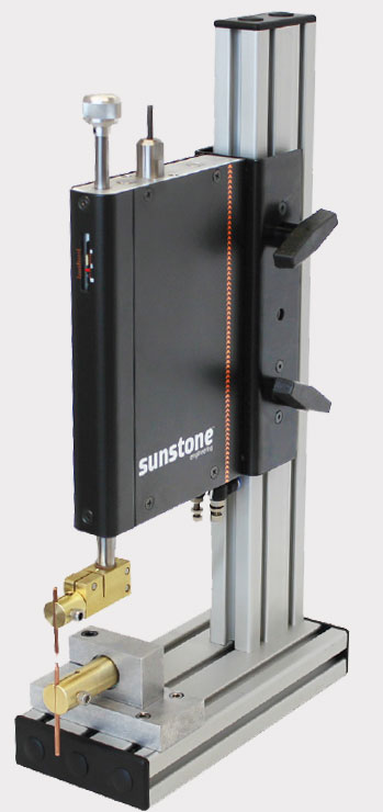 sunstone opposed weld head with power supply